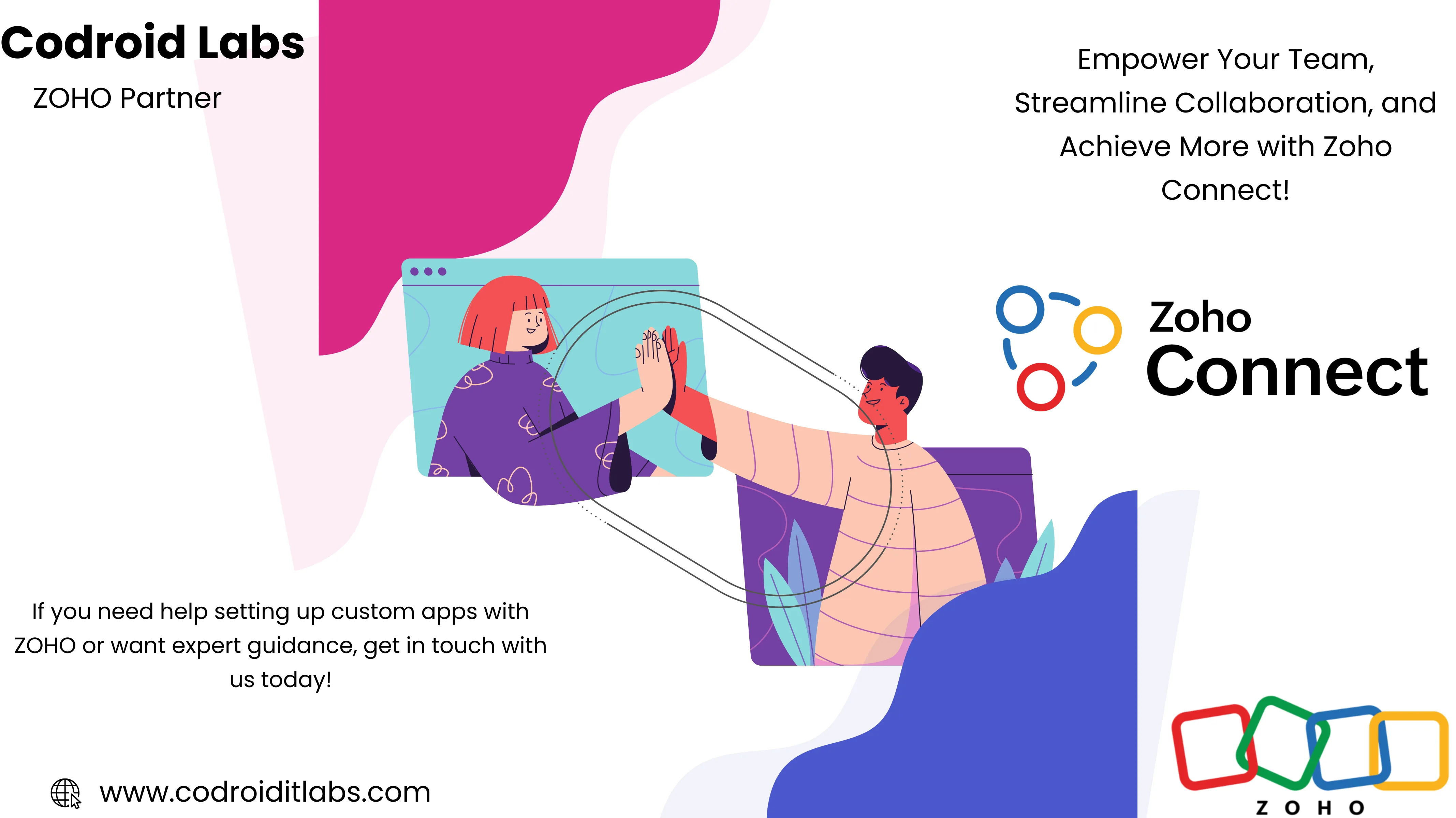 Boost Team Productivity with Zoho Connect: The Ultimate Collaboration Tool for 2024 1 ZOHO Connect