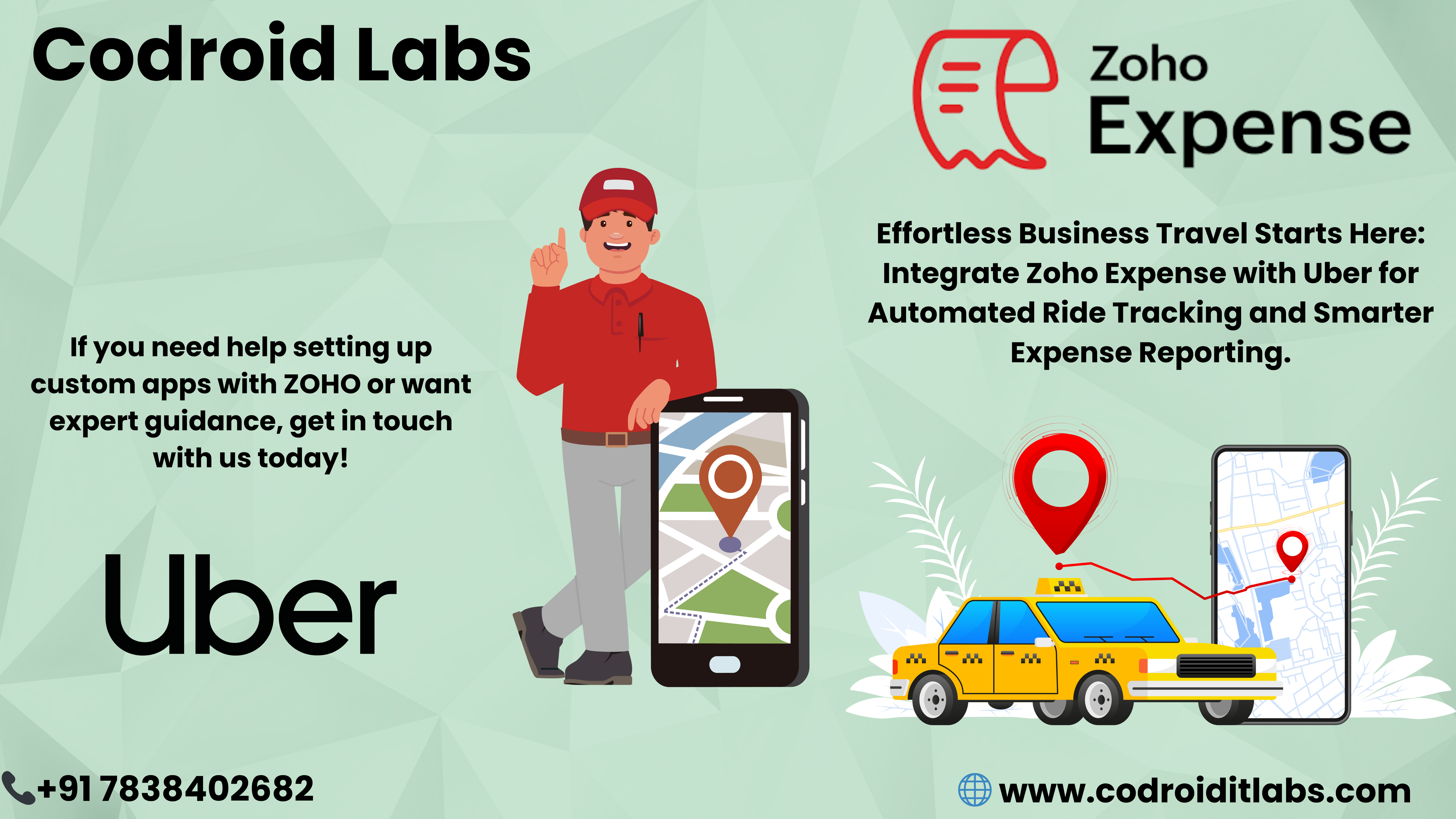 How to Integrate Zoho Expense with Uber: Manage Business Rides Effortlessly 1 Zoho Expense with Uber