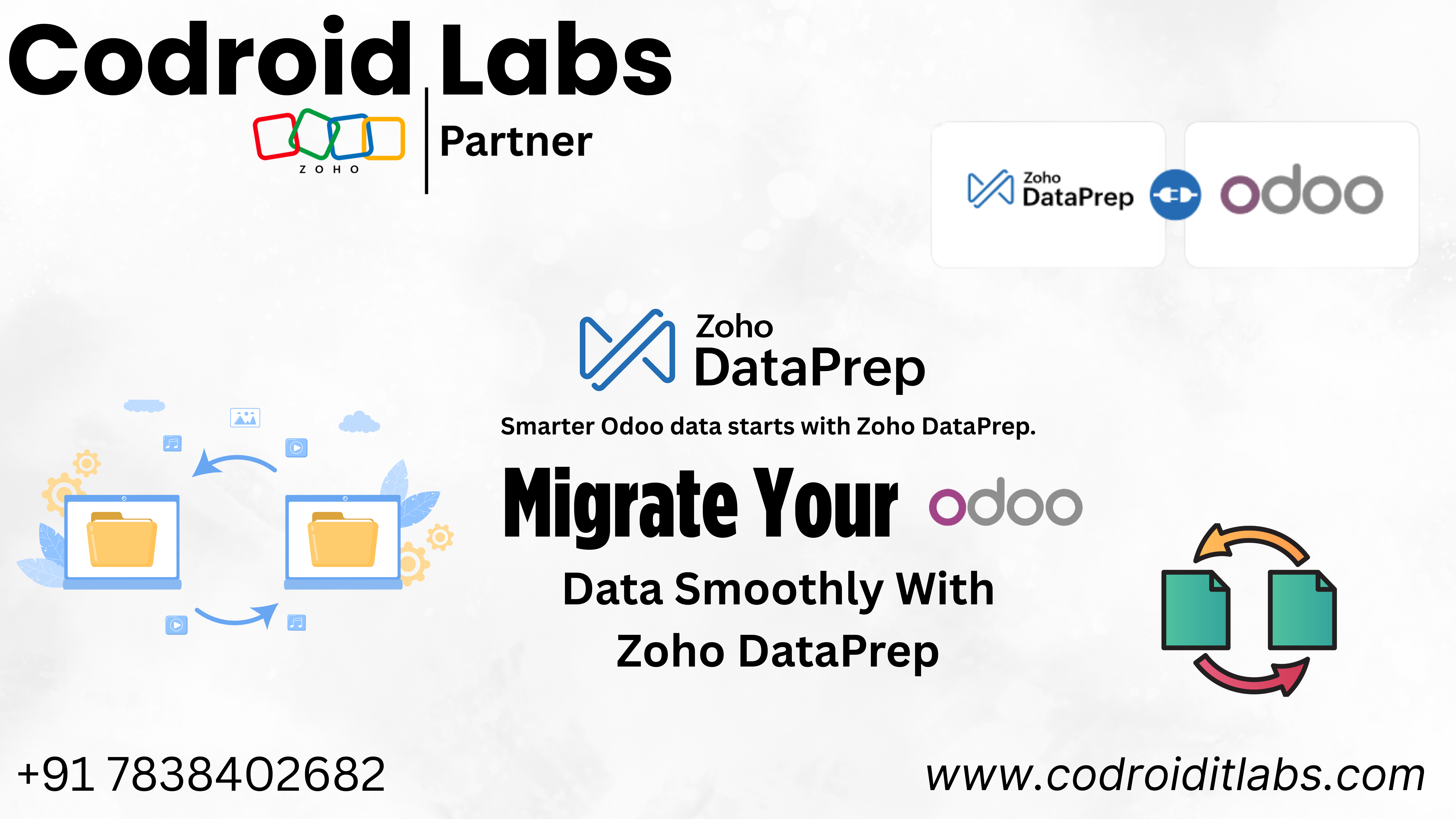 ZOHO migration using DataPrep