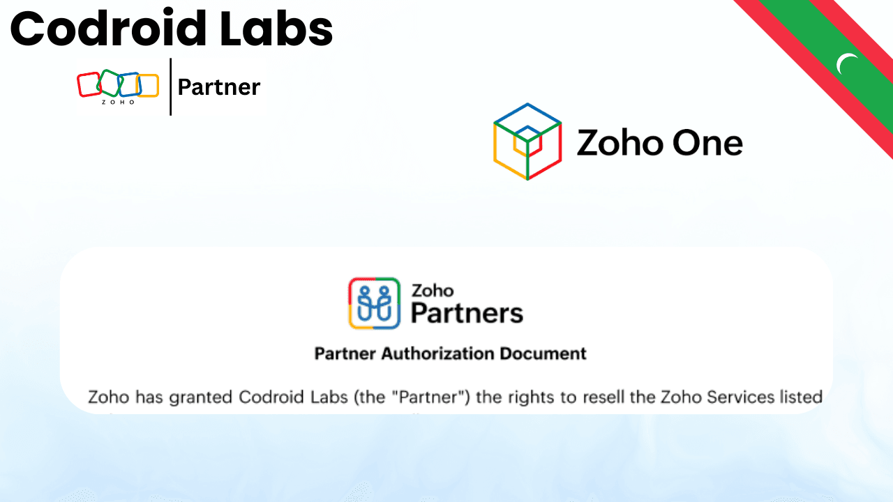 Zoho Partner in Maldives codroid labs