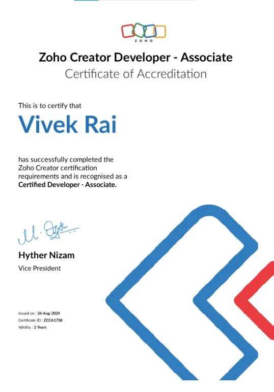 zoho Creator Certified developer.png