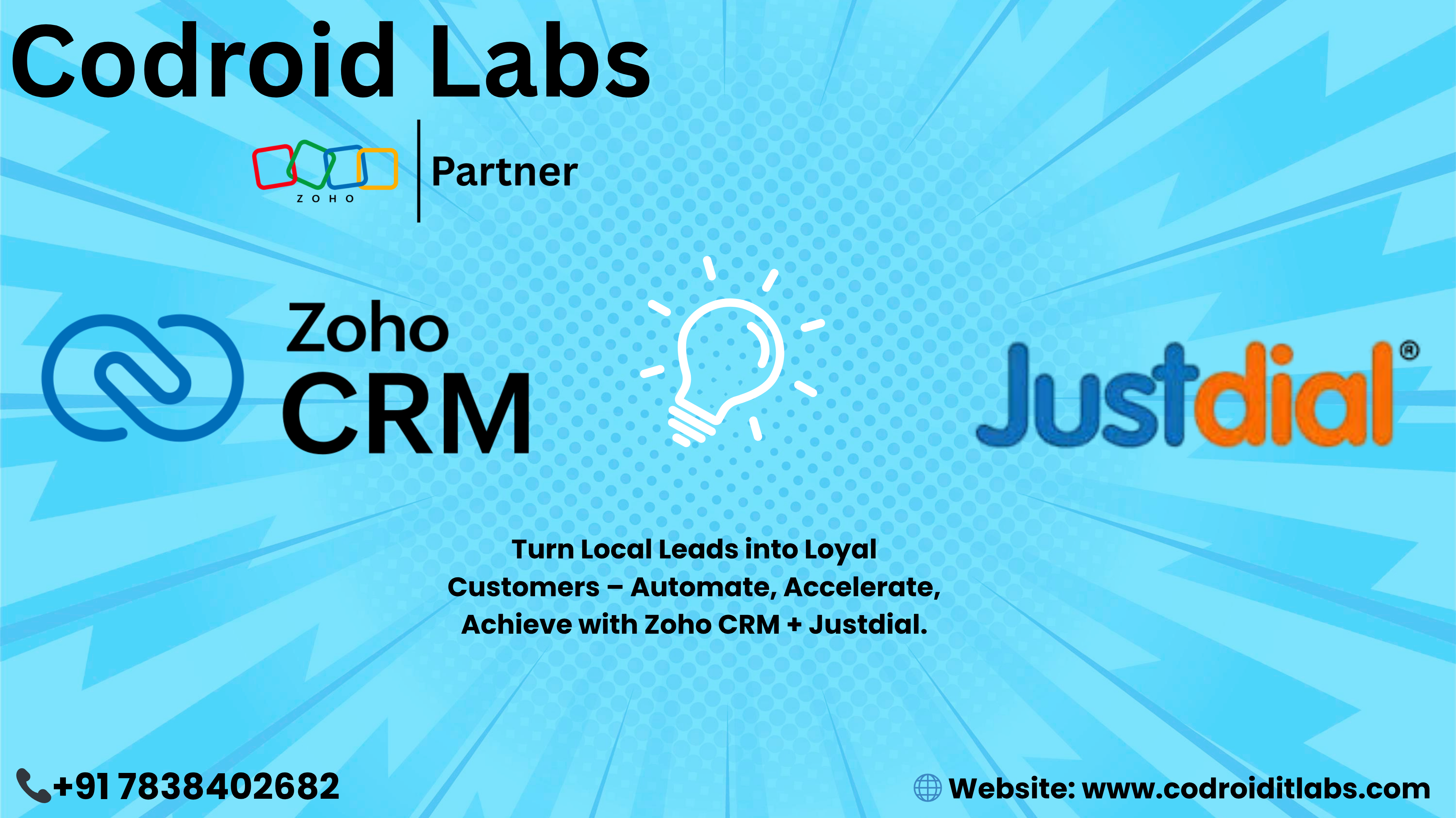 Zoho CRM Integration with Justdial for 10X Lead Conversion 1 Zoho CRM Integration with Justdial