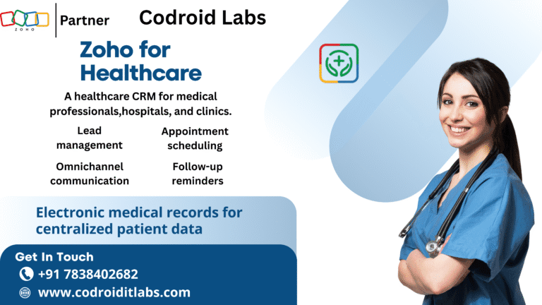 Zoho for Healthcare