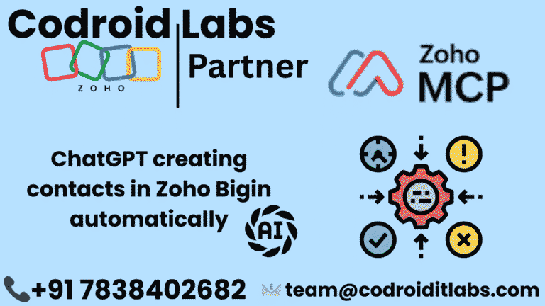 Crack the Code: Win Faster with Zoho MCP + ChatGPT 1 Zoho MCP