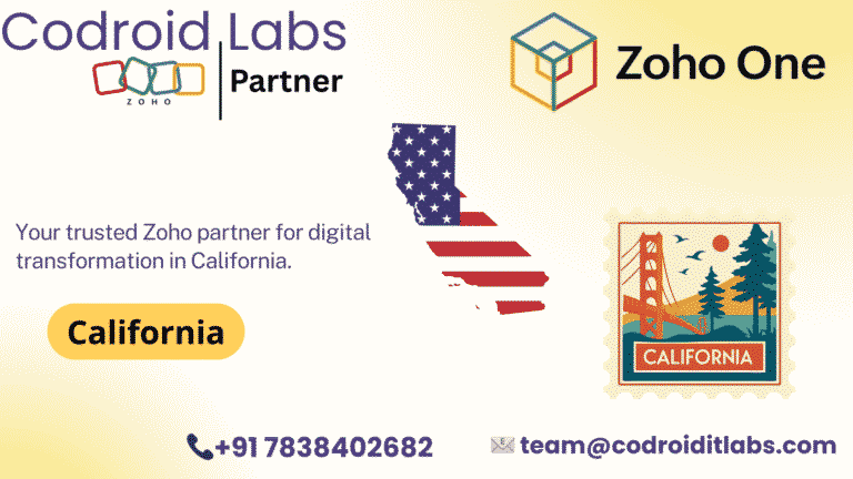 Zoho Partner in California