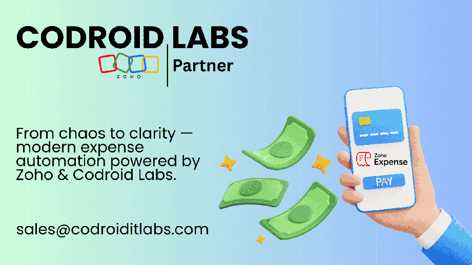 Top 10 Reasons to Use Zoho Expense 1 Zoho Expense