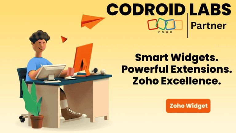 USA, India, UK: Best Zoho Widget Builders Are at Codroid Labs 7 Zoho Widget
