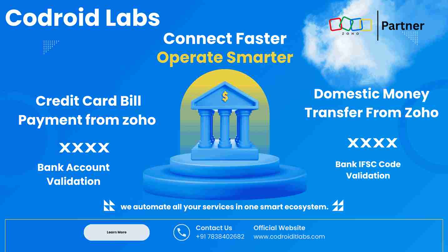 Zoho + Third-Party Integrations: The Only Way To Run a Fast, Modern, Zero-Error Business. 1 Integrations