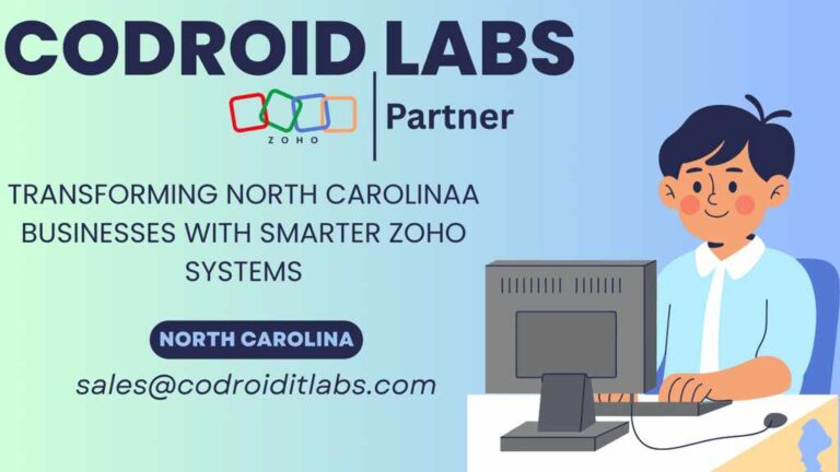 Zoho Partner in North Carolina: Empowering Your Business 4 zoho partner in North Carolina