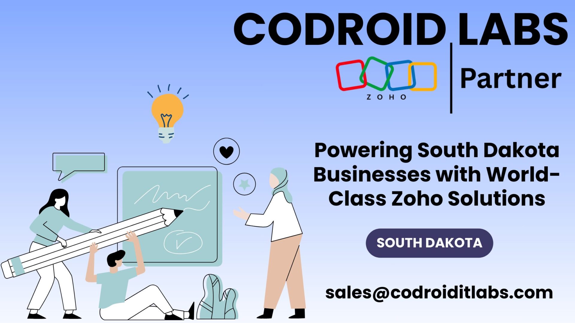 Zoho Partner in South Dakota