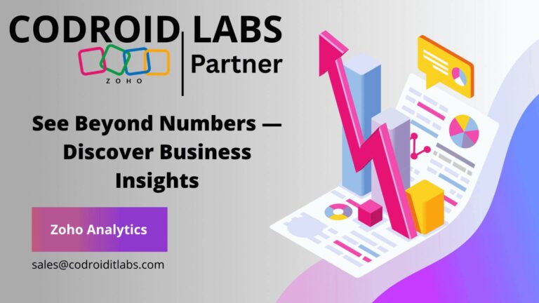 Zoho Analytics: The Future of Business Management in 2026 2 Zoho Analytics