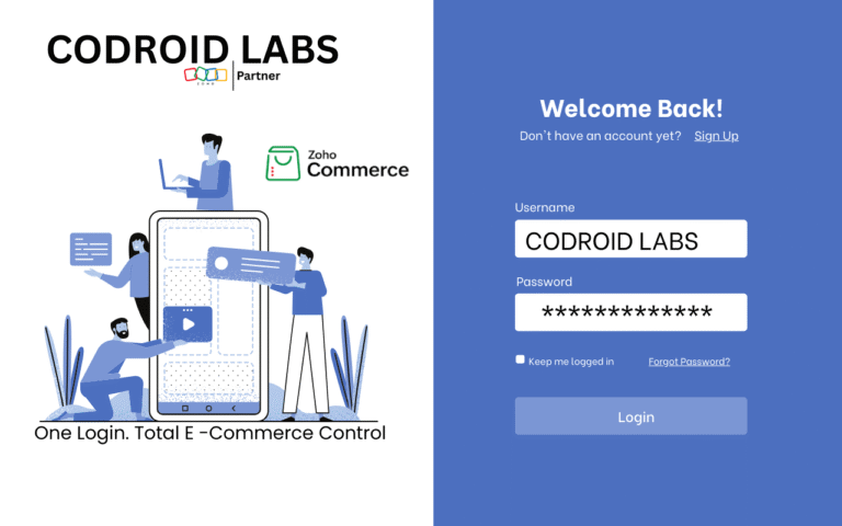 6 Simple Steps for Zoho Commerce Login: The Ultimate Merchant Growth Guide 4 Zoho Commerce login