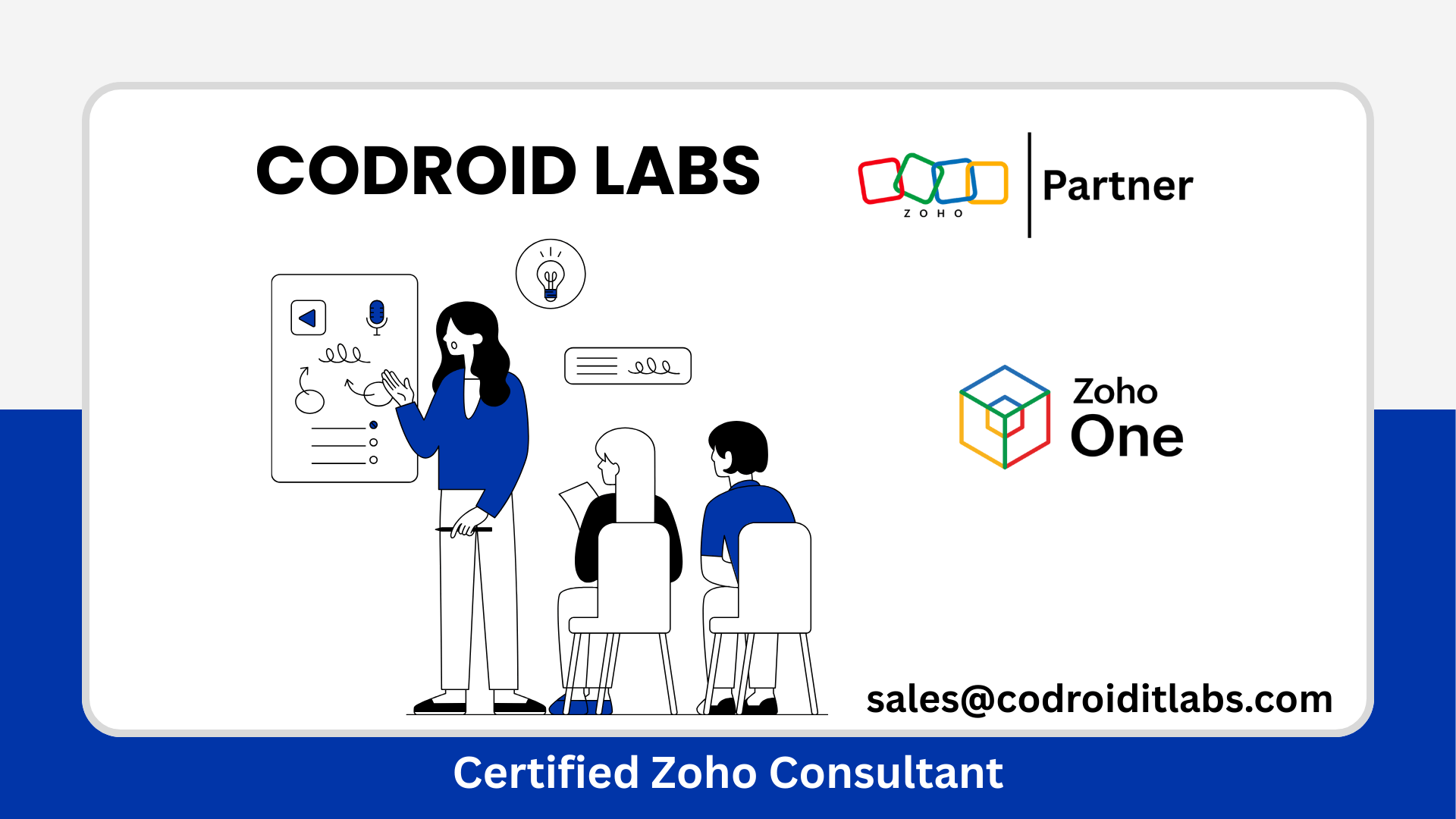 Certified Zoho Consultant Defence Colony