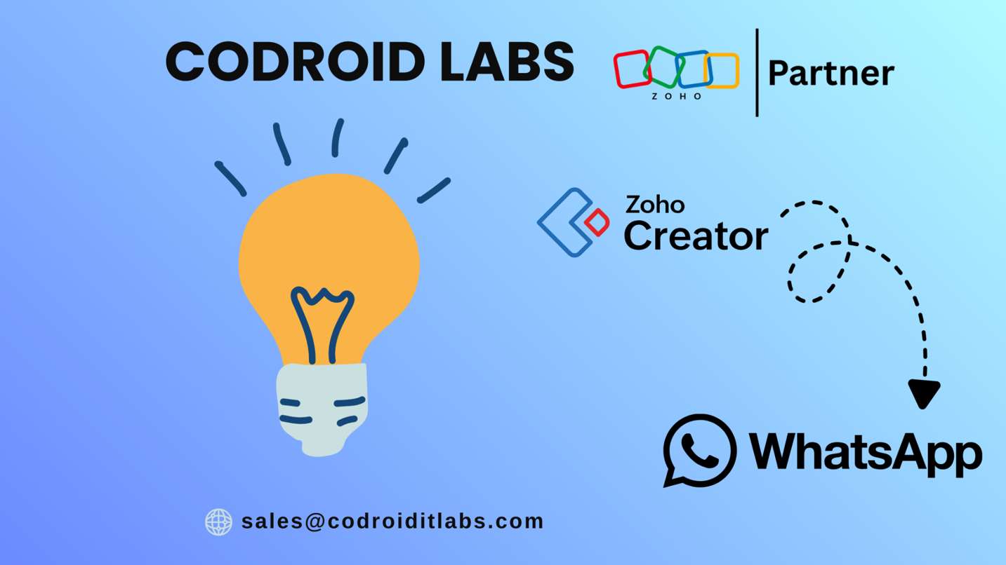 Zoho Creator WhatsApp Integration