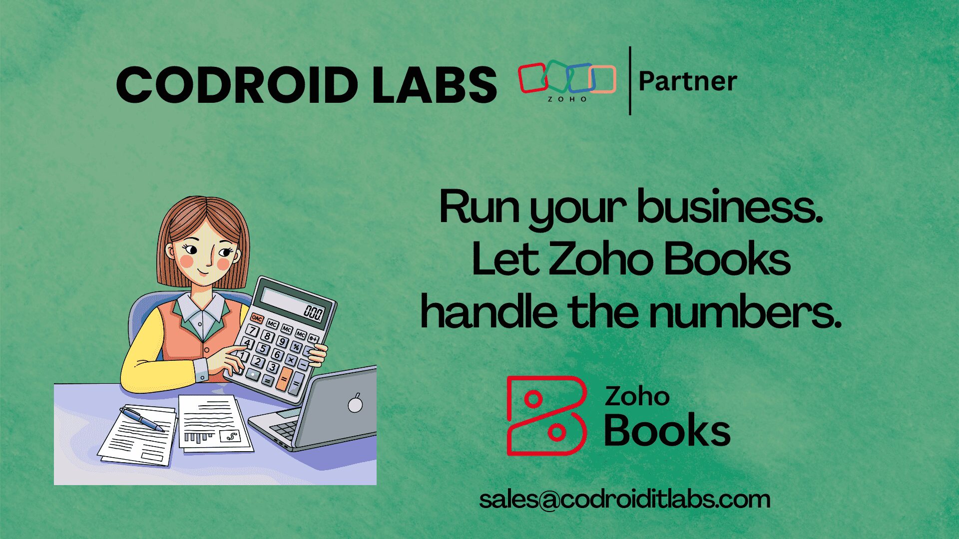 Zoho Books for SMEs in SAIF Zone