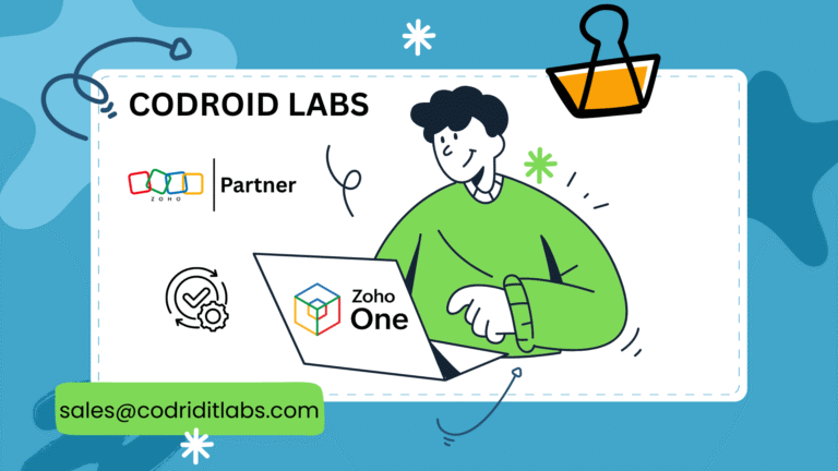 Zoho CRM Setup Services Gurgaon NCR – Sales Automation & Growth Systems by Codroid Labs 3 Zoho CRM Setup Services Gurgaon NCR