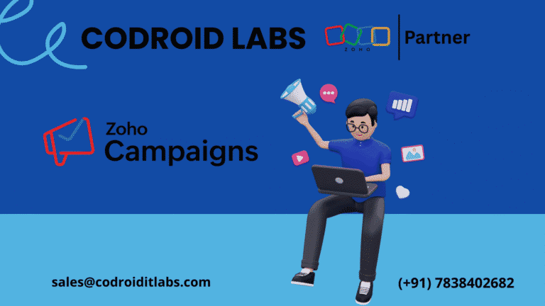 # 1 Zoho Campaigns Setup Partner Janakpuri Delhi – Email & Marketing Automation by Codroid Labs 8 Zoho Campaigns Setup Partner Janakpuri Delhi