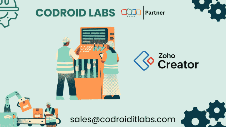 5 Incredible Ways a Zoho Creator Manufacturing Erp Boosts Efficiency 9 Zoho Creator Manufacturing