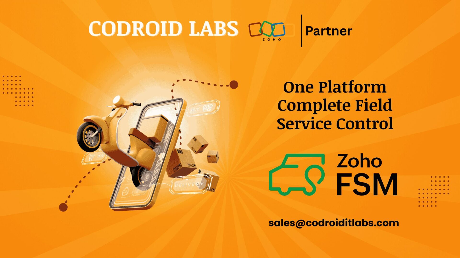 Zoho FSM Field Service Management