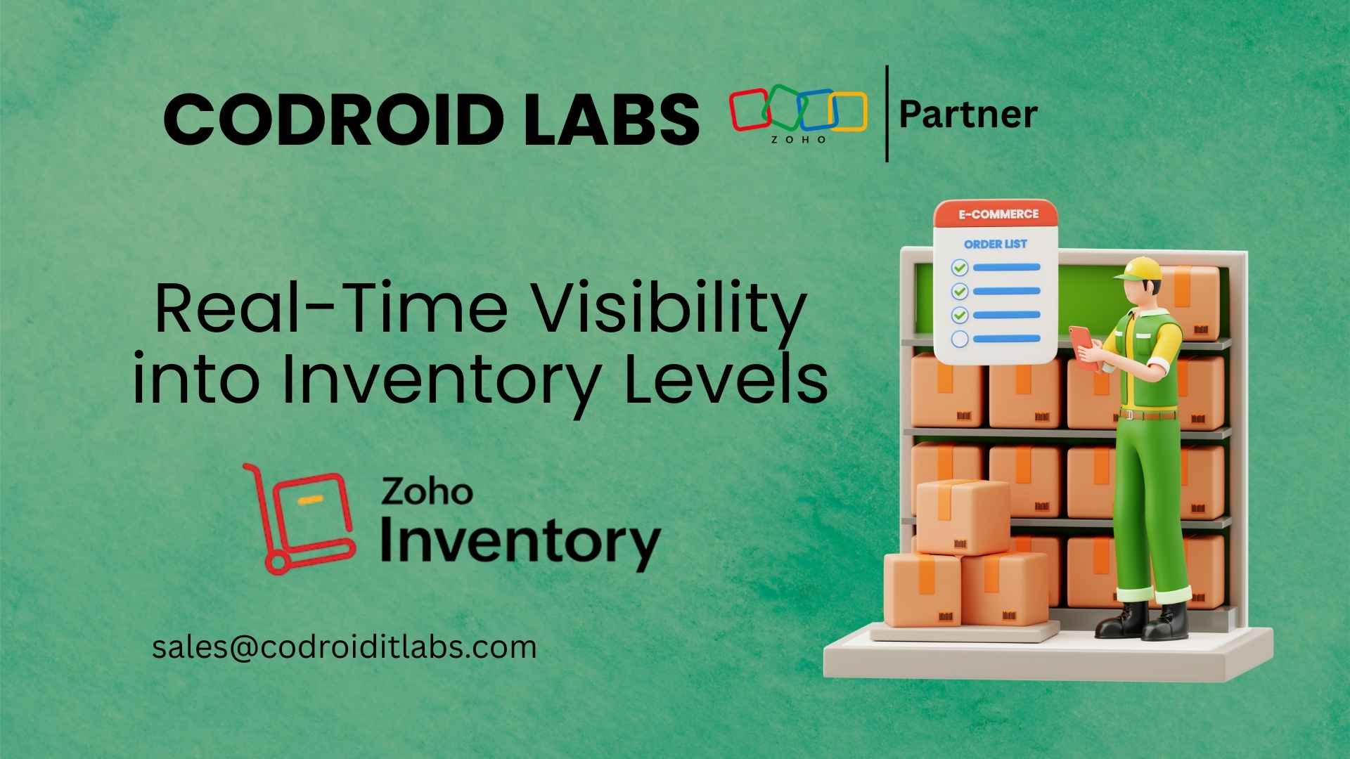 Zoho Inventory for Manufacturing in Sharjah