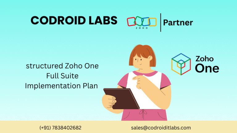 Zoho One Full Suite Implementation
