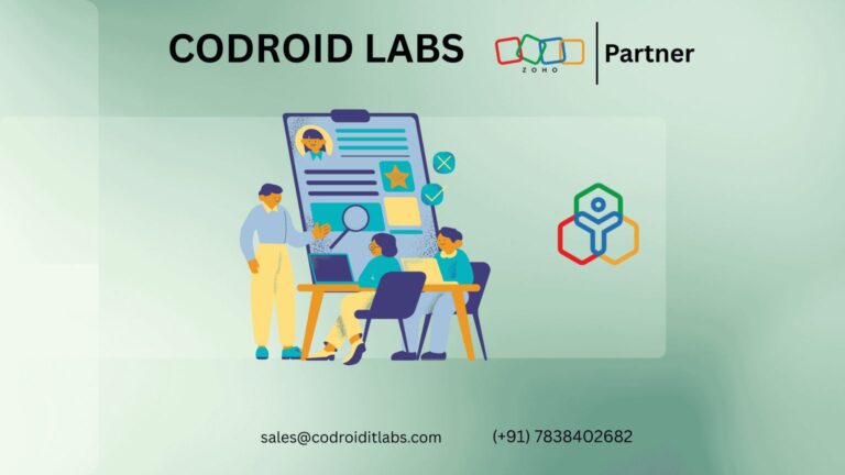 Zoho People Reseller in India by Codroid Labs