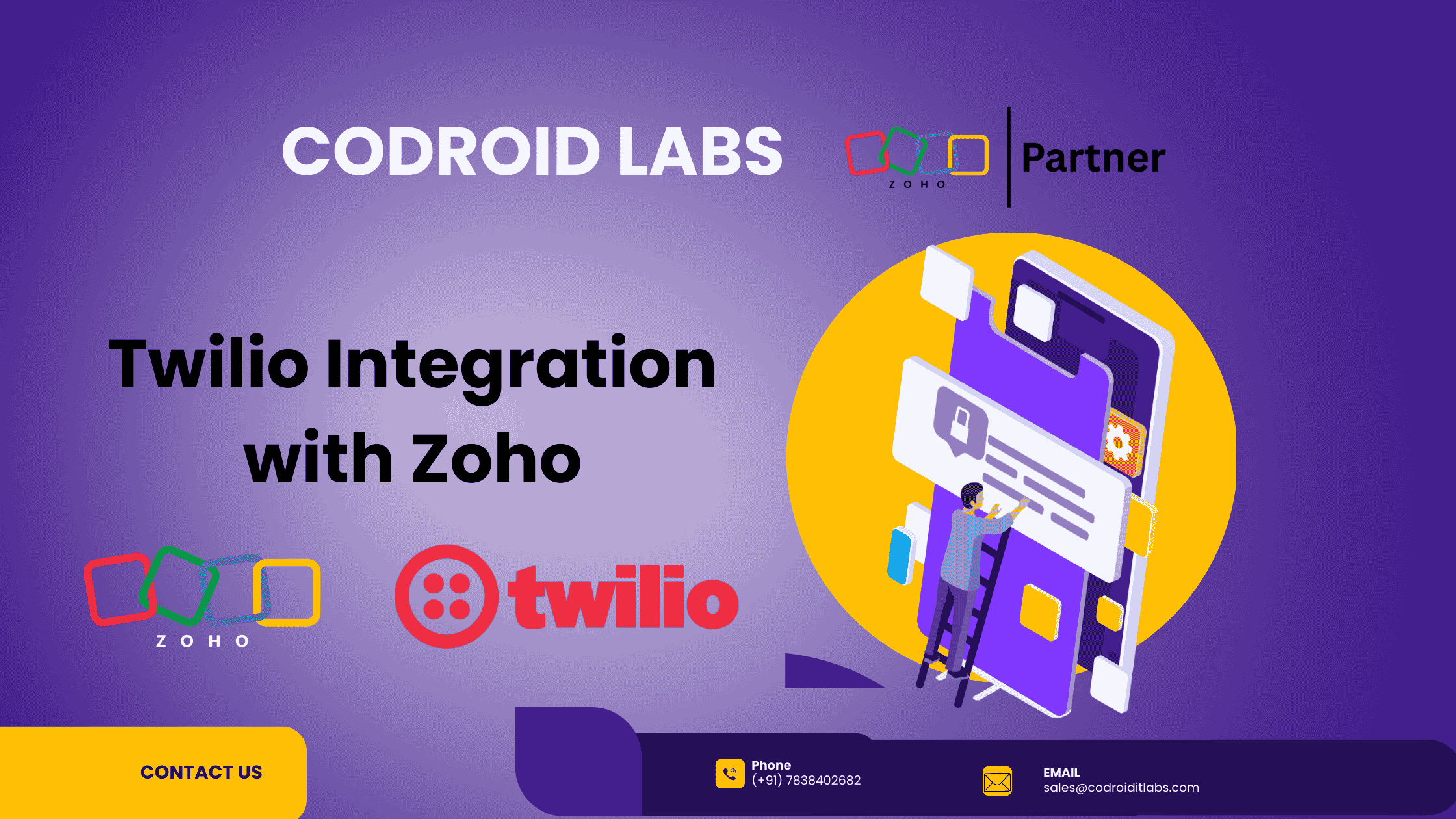 Twilio Integration with Zoho