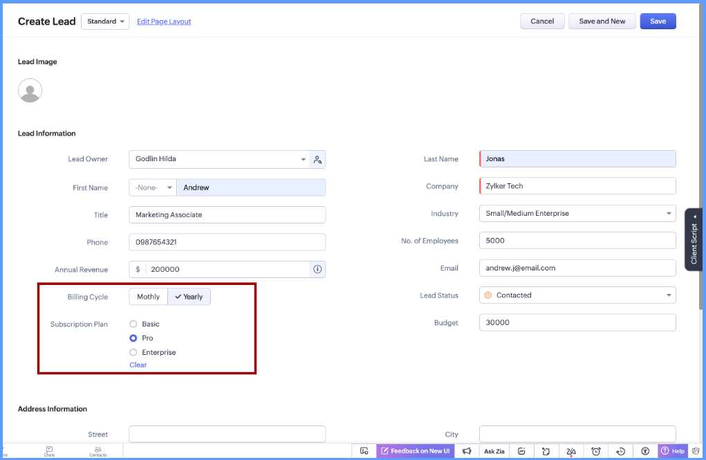 7 Powerful Zoho CRM Radio Buttons Features You’ll Absolutely Love Today 2 image 7