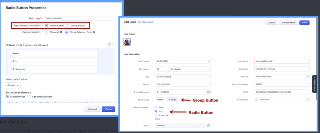 7 Powerful Zoho CRM Radio Buttons Features You’ll Absolutely Love Today 4 image 8