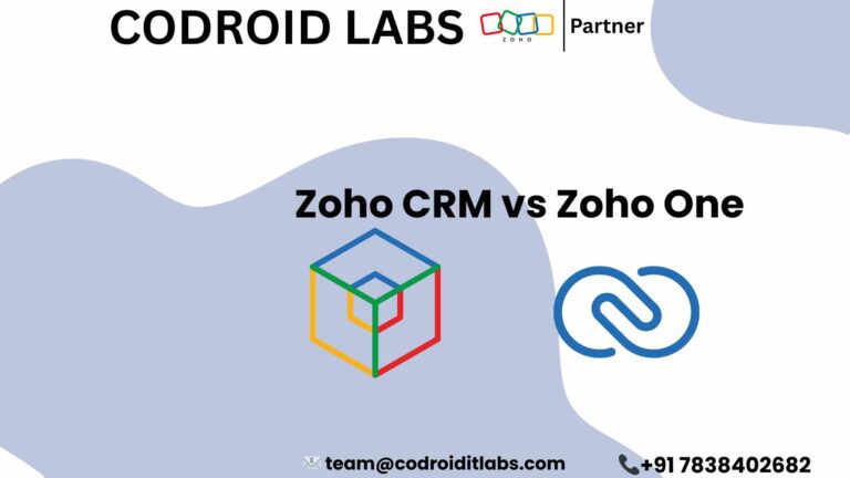 Zoho CRM vs Zoho One: 7 Powerful Truths on the Best Choice for Small Teams (4-10 Users) 1 Zoho CRM vs Zoho One