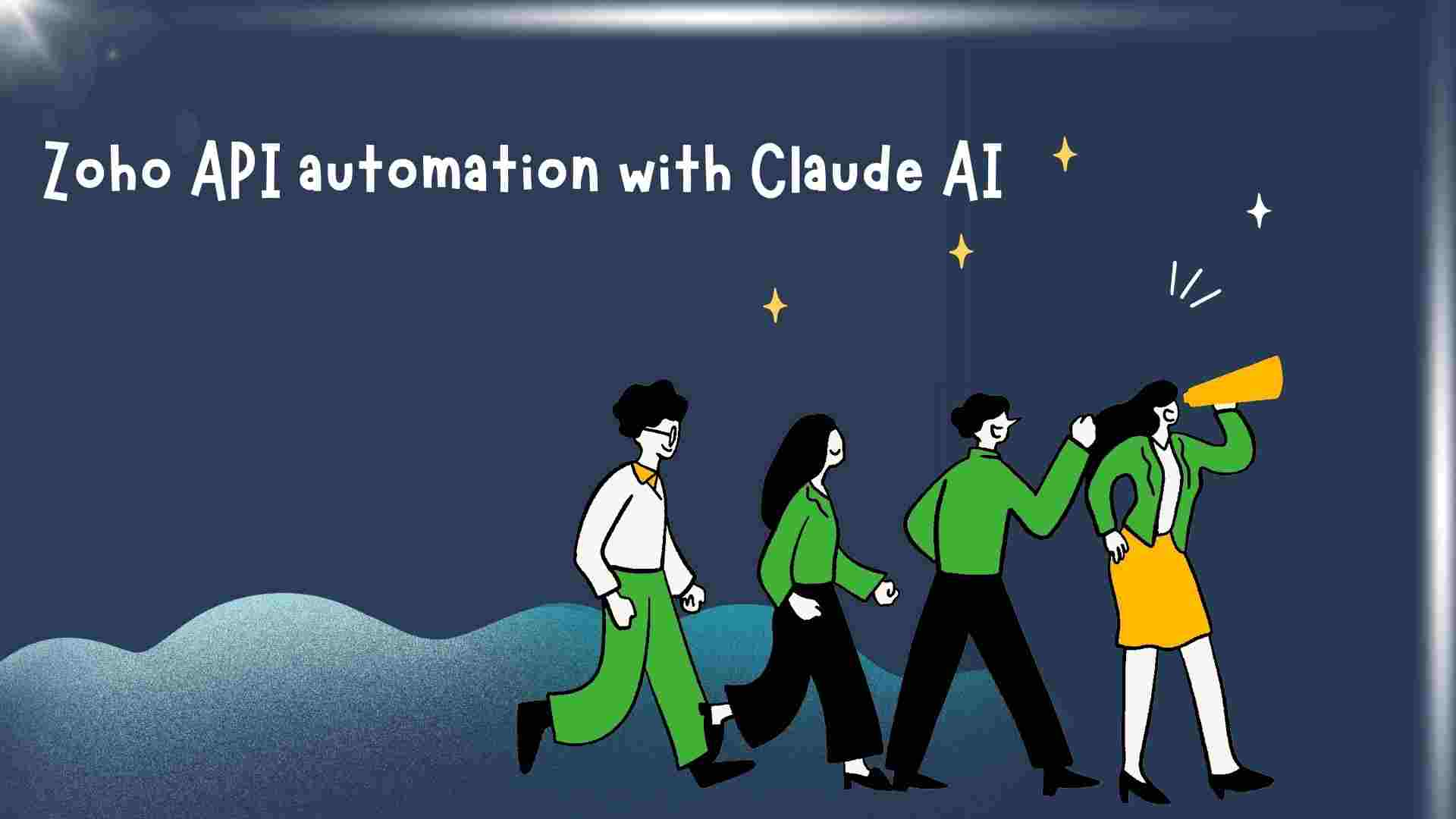Zoho API automation Claude AI building a PSA system dashboard with CRM tickets and invoices