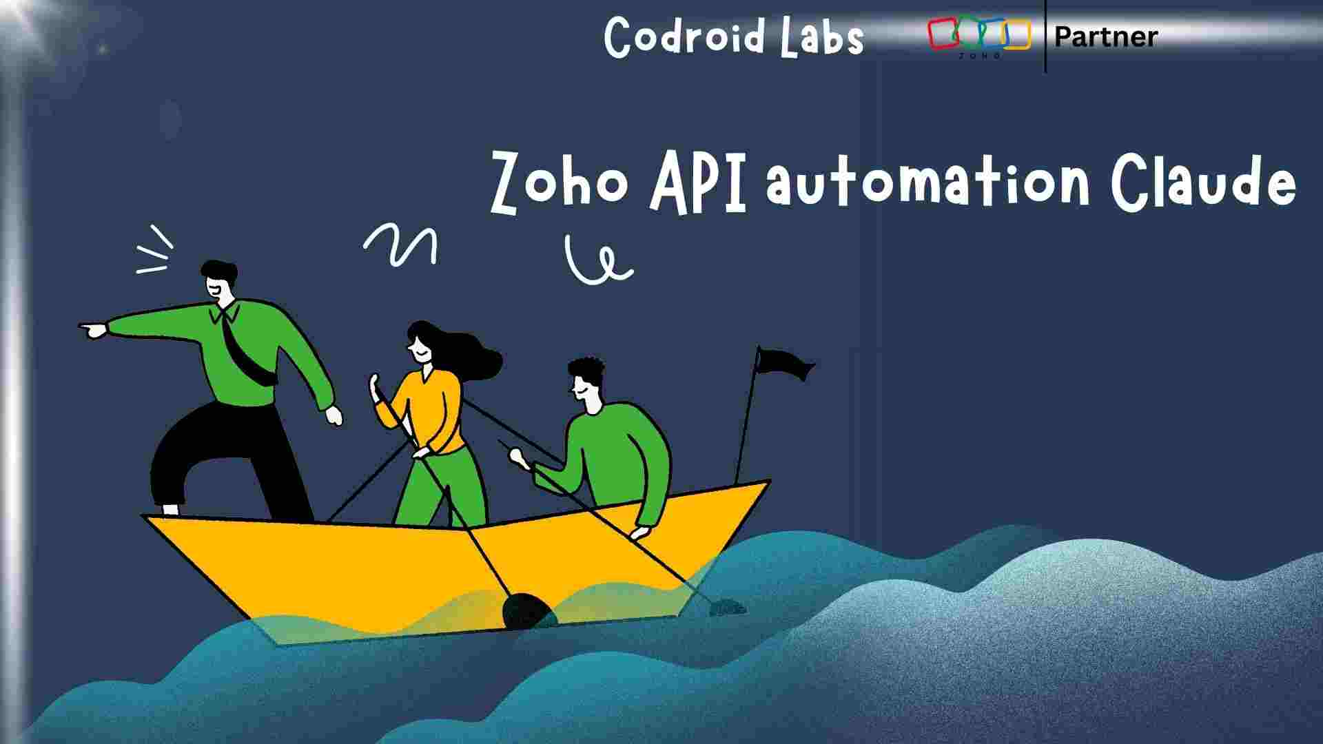 Zoho API automation Claude PSA dashboard showing tickets invoices and project status