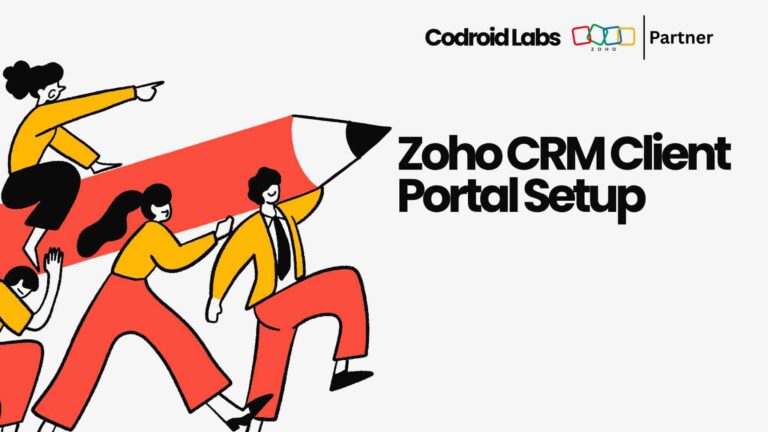 Zoho CRM client portal setup