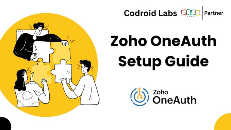 Zoho OneAuth setup guide
