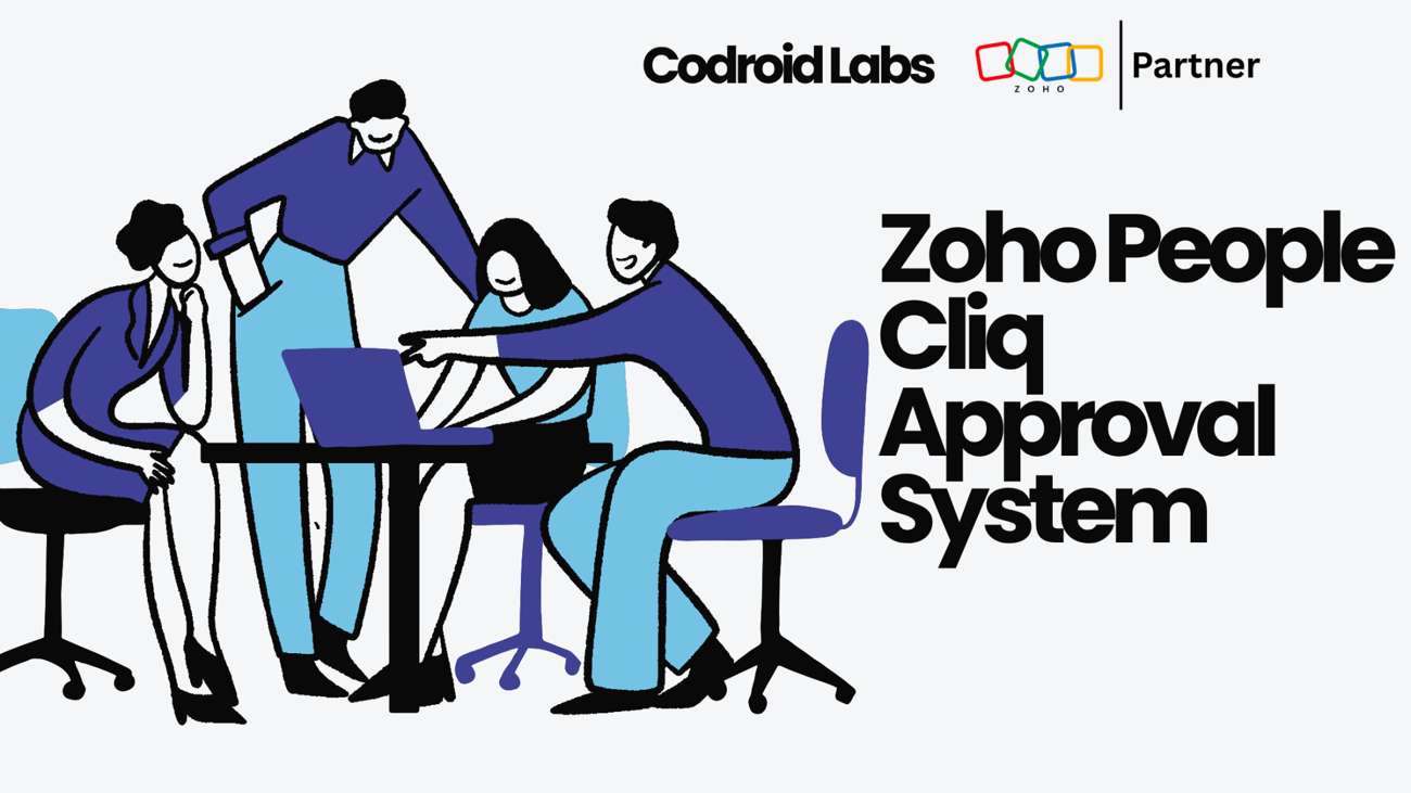 Zoho People Cliq Approval System