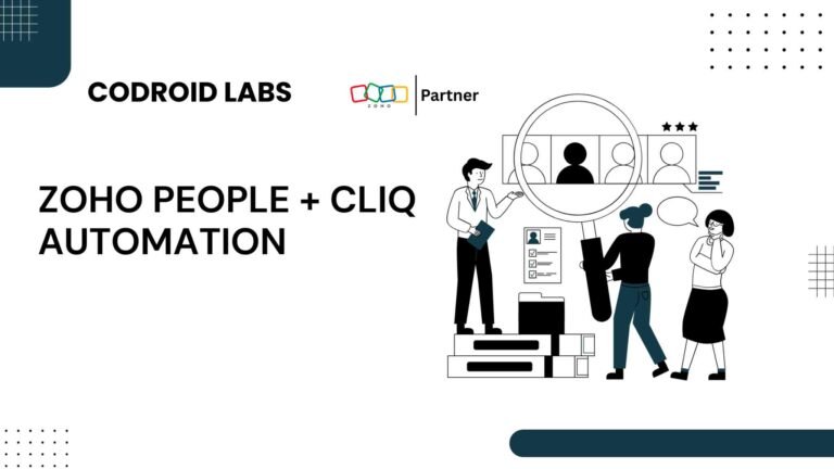 Zoho People + Cliq Automation: Build an Approval System in 1 Hour (2026) 1 Zoho People Cliq automation