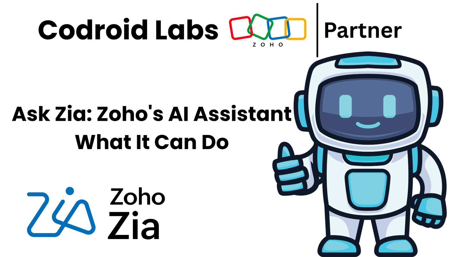 Ask Zia Zoho's AI Assistant — What It Can Do