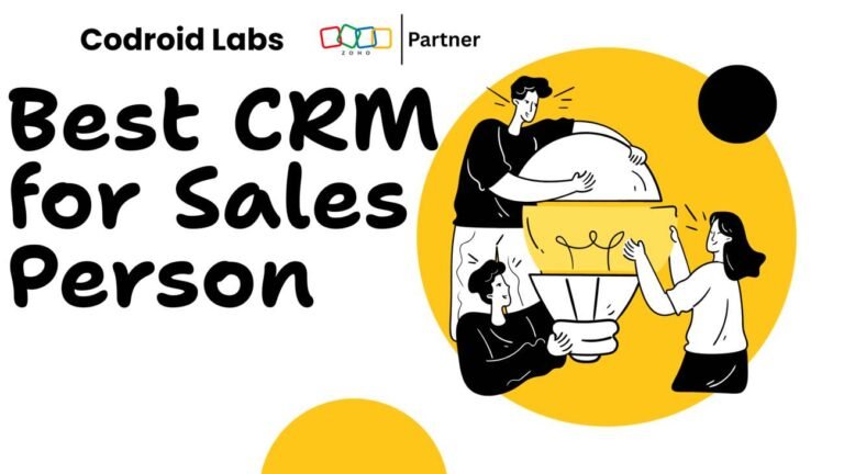 Best CRM for Sales Person