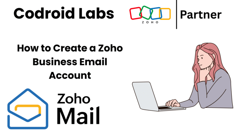 How to Create a Zoho Business Email Account