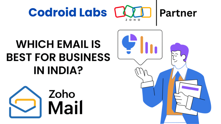 Which email is best for business in India zoho mail
