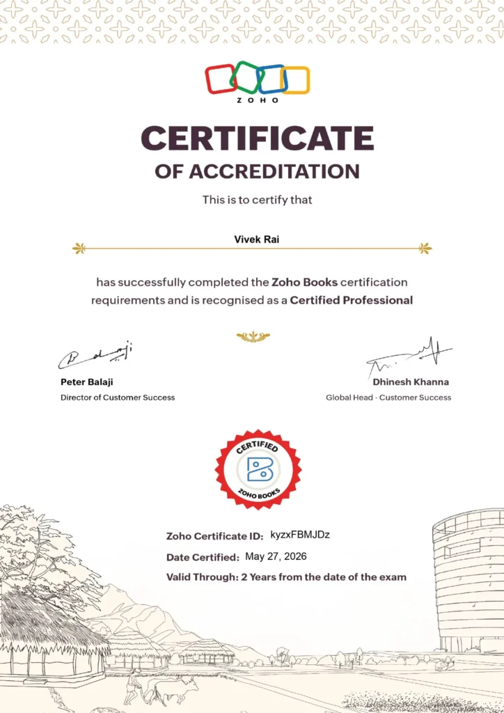 Best Zoho Partner in India: Complete Selection Guide (2026) 3 Zoho-Books-certification