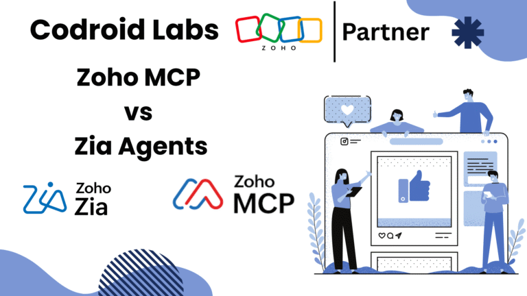 Zoho MCP vs Zia Agents: Which One Do You Need? 1 Zoho MCP vs Zia Agents Which One Do You Need