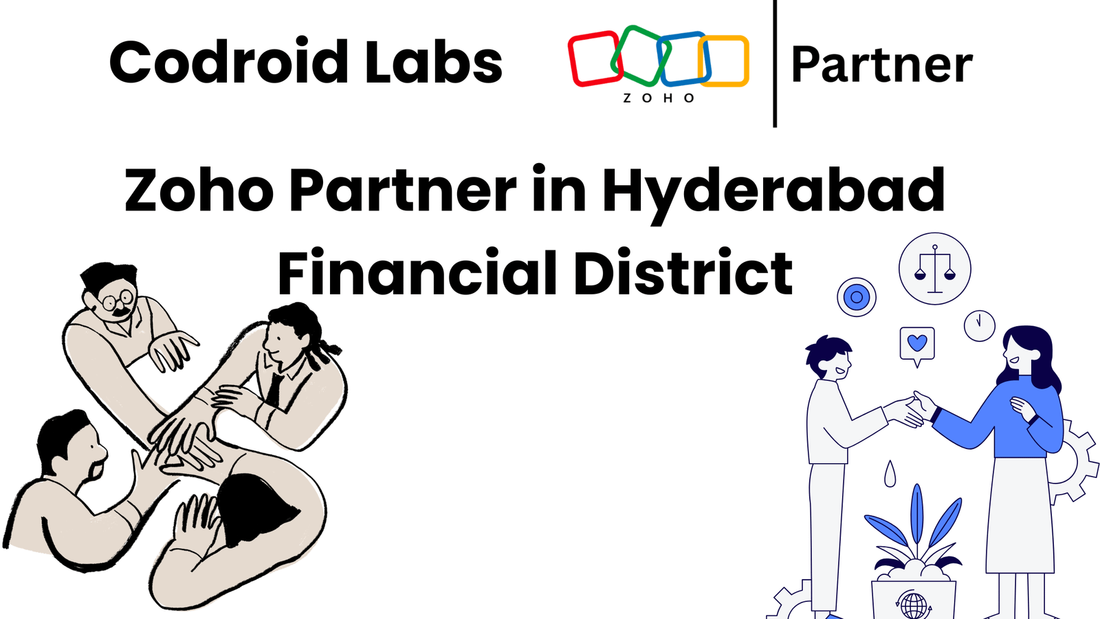 zoho partner in Hyderabad Financial District