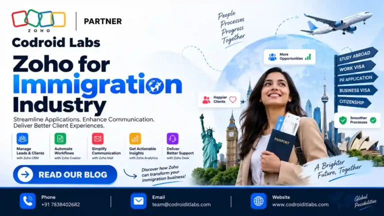 Zoho for Immigration Industry