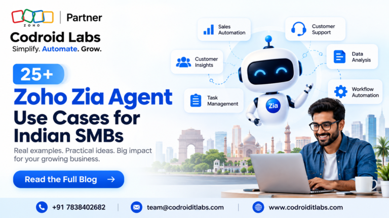 zoho zia agent ideas
