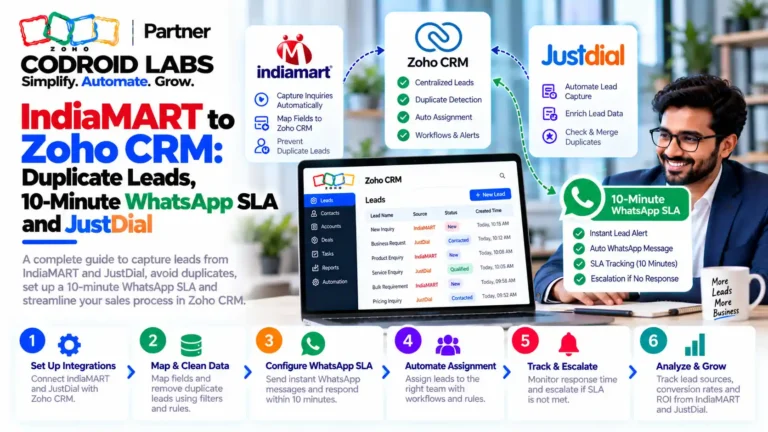 India Mart To Zoho crm Codroid Labs