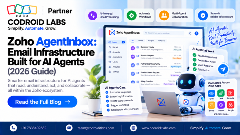 Zoho AgentInbox_ AI Email Infrastructure