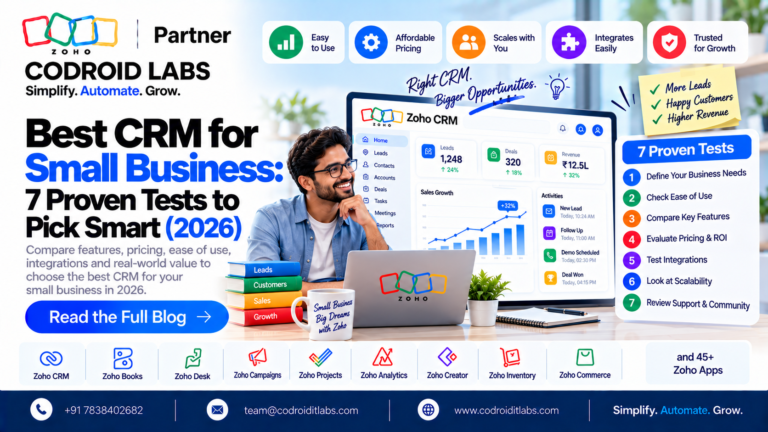 Zoho CRM Guide for Small Businesses