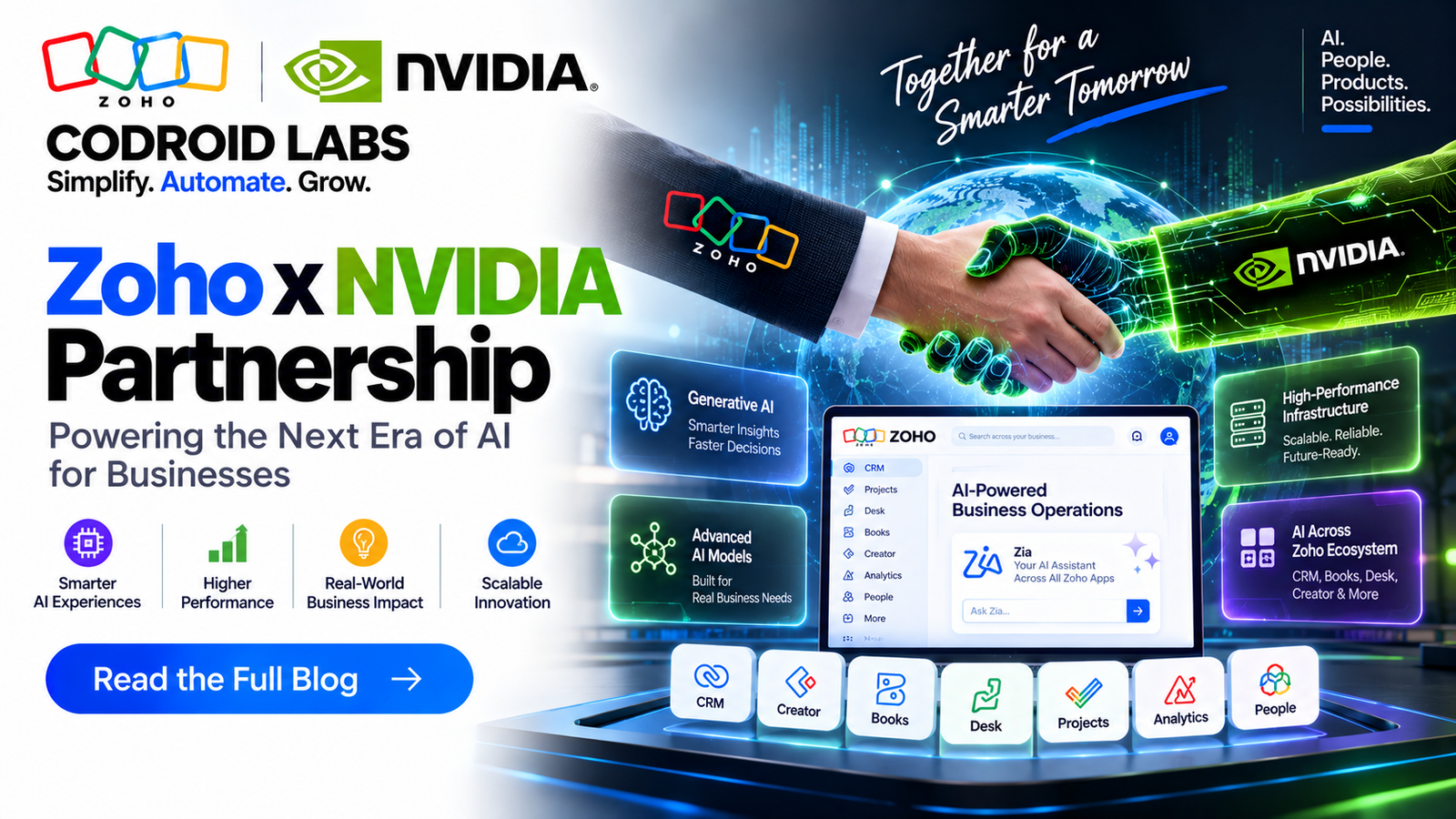 Zoho x NVIDIA_ Powering Smarter Business AI